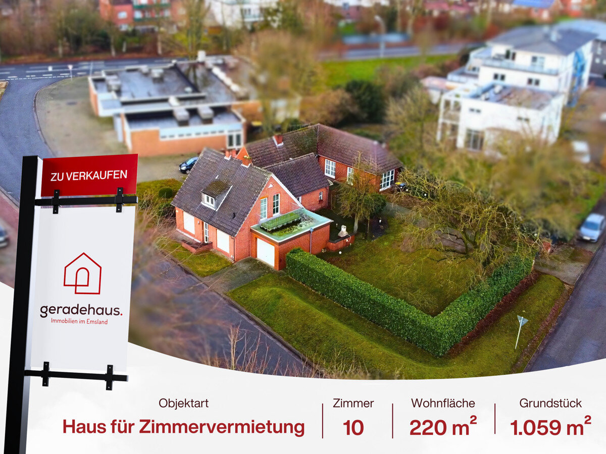 Haus zum Kauf 10 Zimmer 1.059 m²<br/>Grundstück Lingen Lingen (Ems) 49809