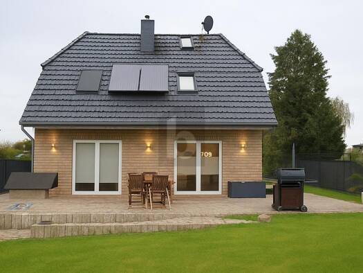 Einfamilienhaus zum Kauf 649.000 € 4 Zimmer 128 m² 448 m² Grundstück Neu Lindenberg Ahrensfelde 16356