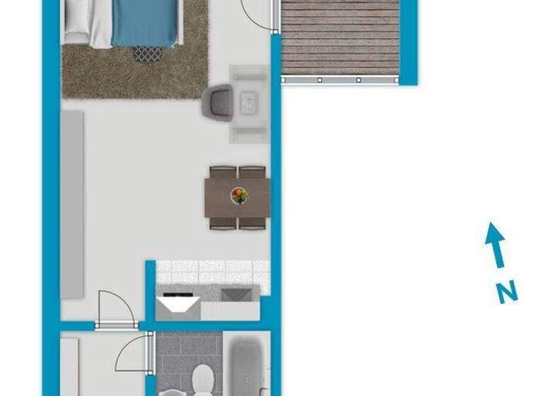 Studio zum Kauf 165.000 € 1 Zimmer 28 m² 1. Geschoss Merzhausen 79249