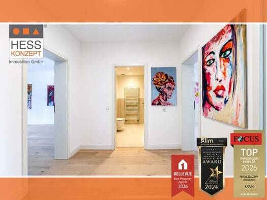 Wohnung zum Kauf 449.000 € 2 Zimmer 65,9 m² EG frei ab sofort Lindenthal Köln 50935