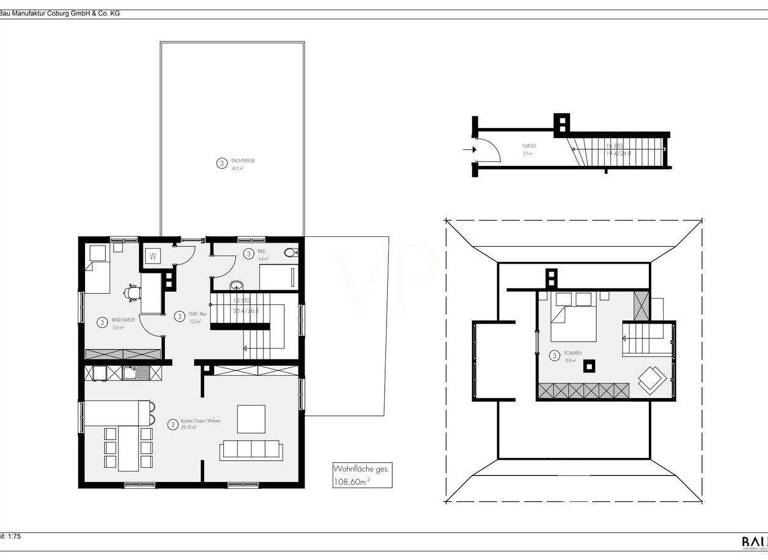 Maisonette zum Kauf 498.000 € 3 Zimmer 110 m² 2. Geschoss Coburg 96450