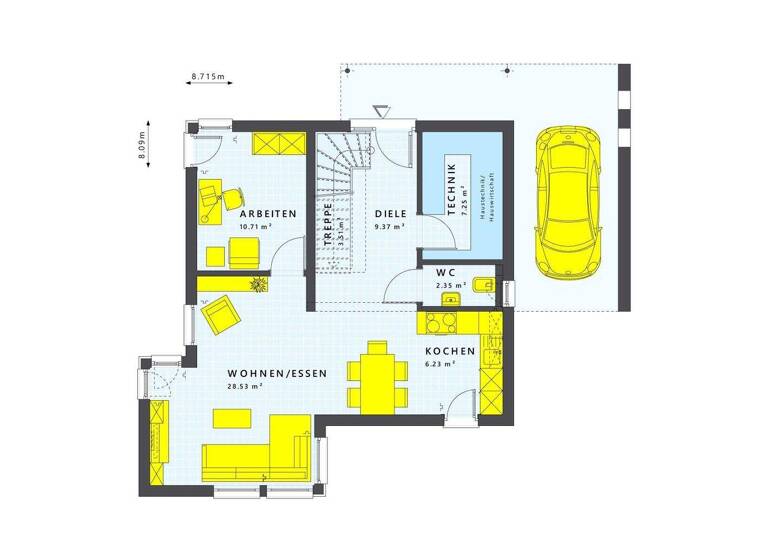 Einfamilienhaus zum Kauf provisionsfrei 429.990 € 5 Zimmer 113 m² 610 m² Grundstück Klaffenbach Chemnitz 09123