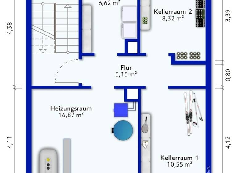 Mehrfamilienhaus zum Kauf 8 Zimmer 162,8 m²<br/>Wohnfläche 130 m²<br/>Grundstück Südweststadt Pforzheim 75173