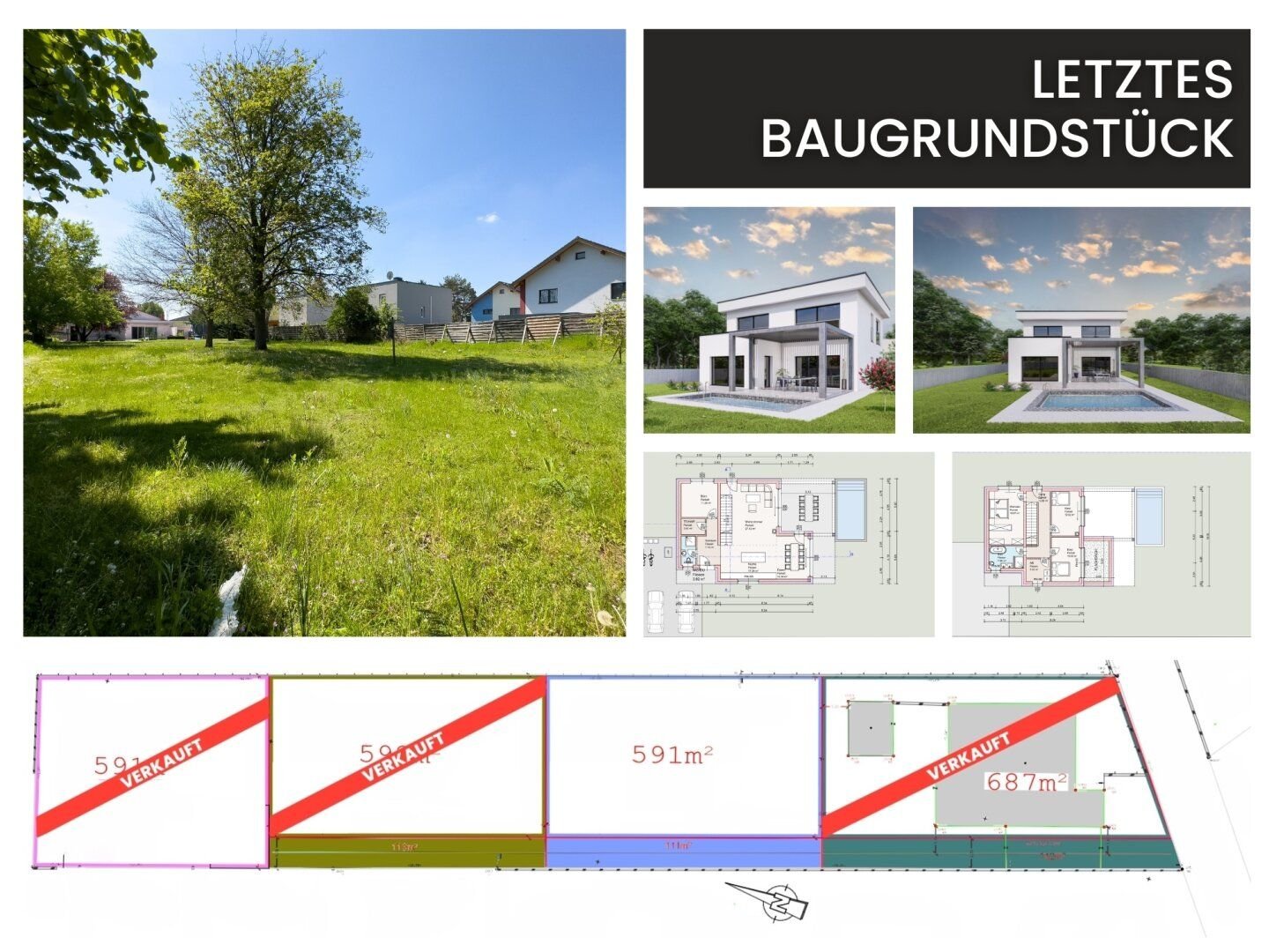 Grundstück zum Kauf 249.000 € 702 m²<br/>Grundstück Strasshof an der Nordbahn 2231