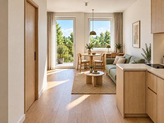 Terrassenwohnung zum Kauf - Erstbezug 207.603 € 1 Zimmer 29,7 m² EG Niederschönhausen Berlin 13156