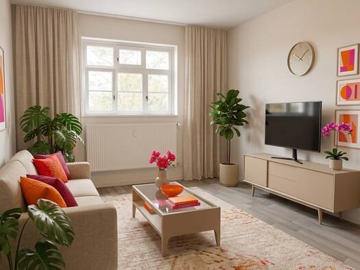 Wohnung zur Miete 393 € 65,5 m² 2. Geschoss Walther-Rathenau-Platz 4 Zschornewitz Gräfenhainichen 06791