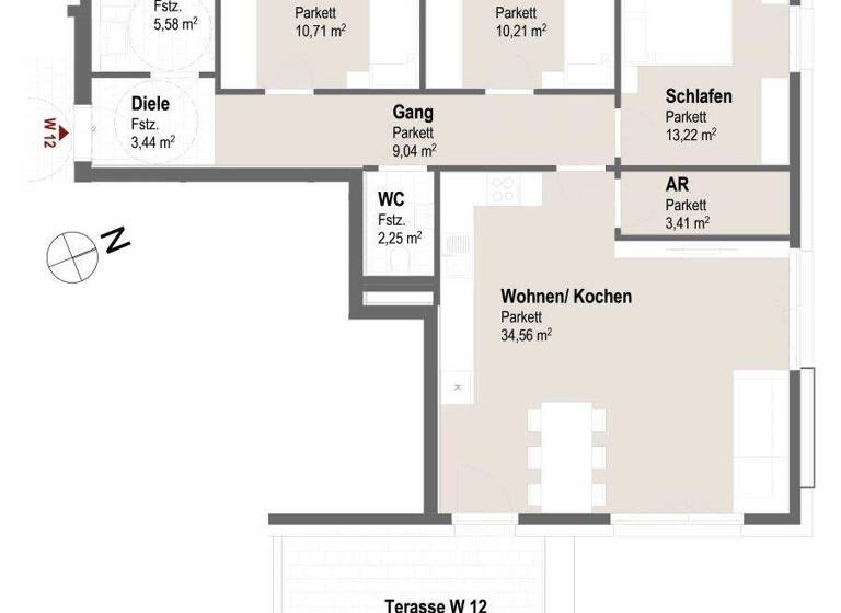 Terrassenwohnung zum Kauf provisionsfrei 498.000 € 4 Zimmer 92,4 m² St. Johann 5600