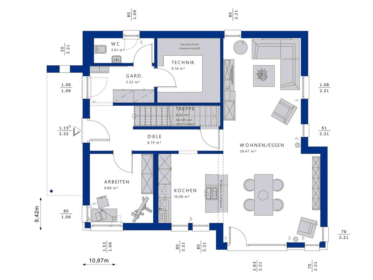 Einfamilienhaus zum Kauf 618.898 € 7 Zimmer 171,8 m²<br/>Wohnfläche 495 m²<br/>Grundstück Wildbader Straße 50/4 Rötenbach Bad Teinach- Zavelstein 75385