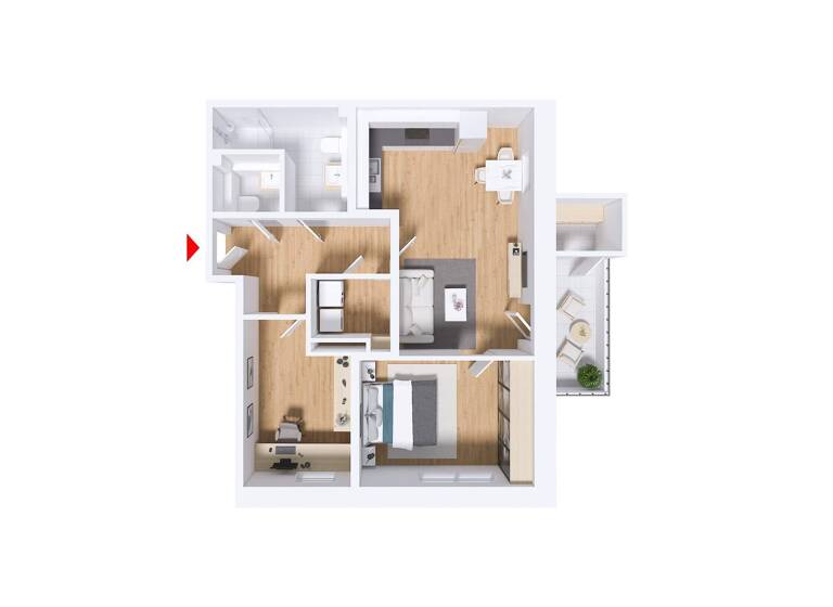 Wohnung zum Kauf provisionsfrei 252.000 € 3 Zimmer 66 m² Lamspringe 31195