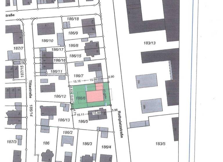 Grundstück zum Kauf 1.800.000 € 813 m² Grundstück Milbertshofen-Am Hart München 80937