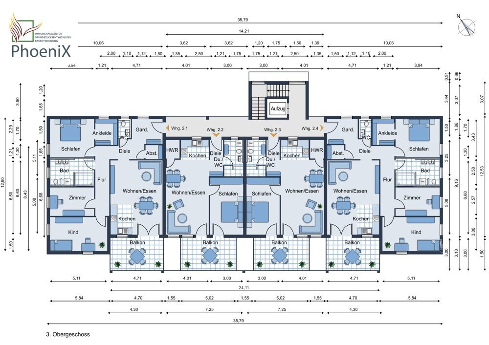 Wohnung zum Kauf 387.806 € 4,5 Zimmer 107 m²<br/>Wohnfläche 1.<br/>Geschoss Kreuzstraße 2 Ichenheim Neuried 77743