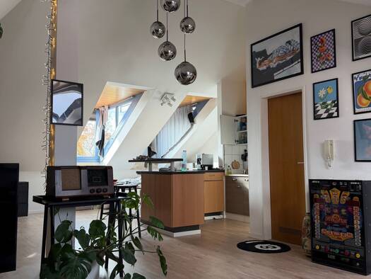 Loft zur Miete 600 € 1 Zimmer 52 m² Geschoss 3/3 frei ab 01.01.2027 Frauenland Würzburg 97074