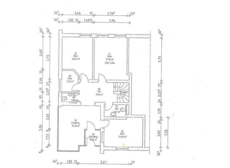 Bürofläche zur Miete 1.680 € 5,5 Zimmer 124 m² Bürofläche Tornesch 25436