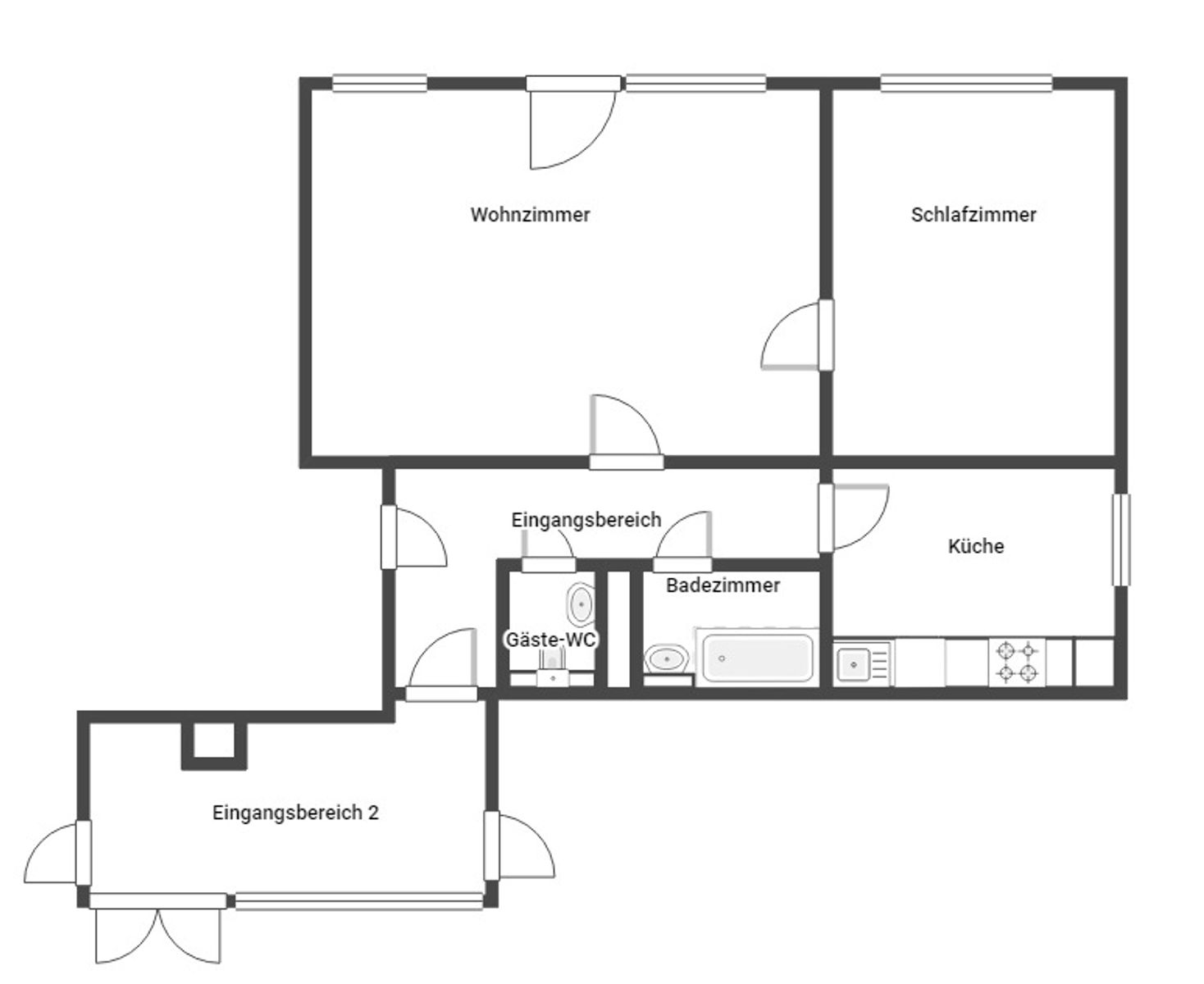 Wohnung zum Kauf 135.000 € 2 Zimmer 69,5 m²<br/>Wohnfläche 7.<br/>Geschoss Zündorf Köln 51143