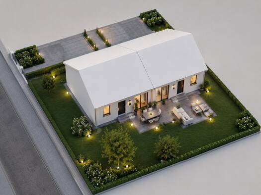 Doppelhaushälfte zum Kauf 565.069 € 4 Zimmer 120 m² 127 m² Grundstück Amperpettenbach Haimhausen 85778