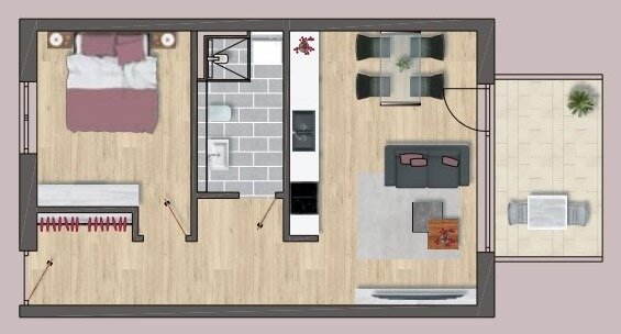 Wohnung zur Miete 717 € 2 Zimmer 55,2 m²<br/>Wohnfläche 2.<br/>Geschoss 01.03.2025<br/>Verfügbarkeit Schnaitheim Heidenheim an der Brenz 89520