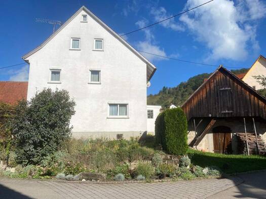 Doppelhaushälfte zum Kauf 195.000 € 1 Zimmer 107 m² 325 m² Grundstück frei ab sofort Däfern Auenwald 71549