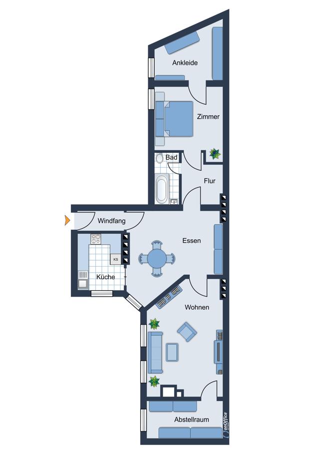 Wohnung zum Kauf 459.000 € 5 Zimmer 119 m²<br/>Wohnfläche Kreuzberg Berlin 10997