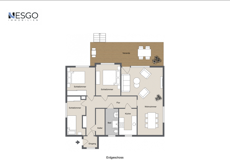 Einfamilienhaus zum Kauf 579.000 € 4 Zimmer 100 m² 889 m² Grundstück Teltow 14513