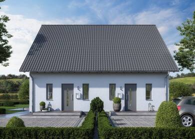Doppelhaushälfte zum Kauf - Neubau provisionsfrei 455.000 € 4 Zimmer 130 m² 220 m² Grundstück Simmozheim 75397