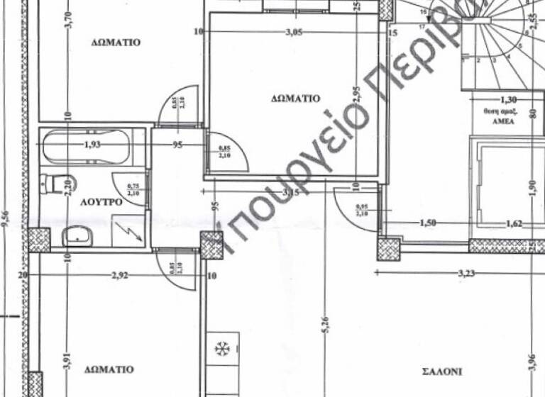 Studio zum Kauf 205.000 € 4 Zimmer 106 m² 1. Geschoss Thessaloniki