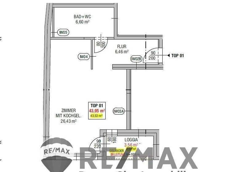 Studio zum Kauf - Erstbezug 210.092 € 1 Zimmer 39,5 m² Wien 1230