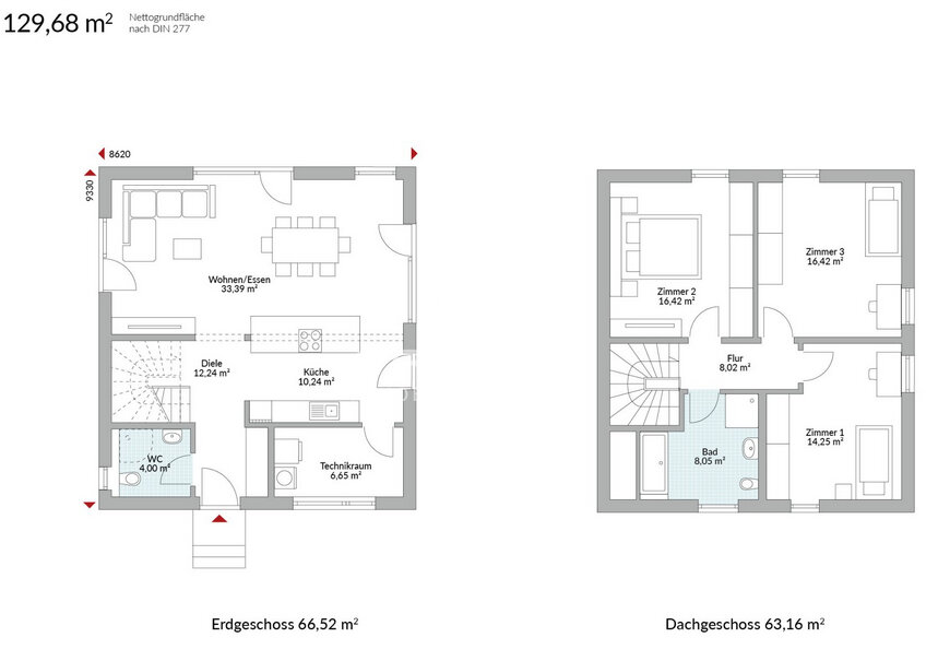 Einfamilienhaus zum Kauf provisionsfrei 427.500 € 4,5 Zimmer 129,7 m²<br/>Wohnfläche 450 m²<br/>Grundstück Walddorf Altensteig 72213