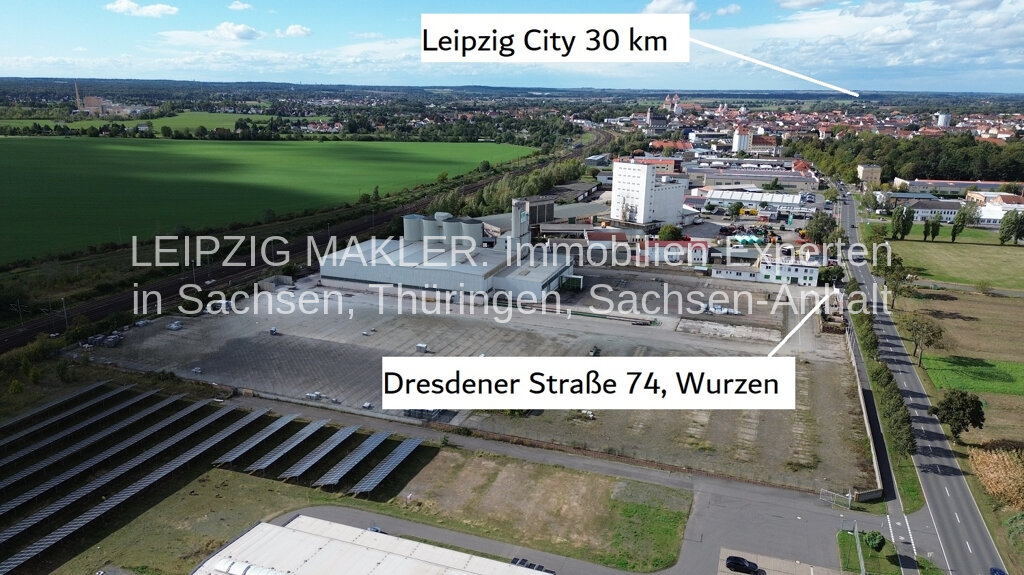 Gewerbegrundstück zum Kauf 2.300.000 € 30.962 m²<br/>Grundstück Dresdener Straße 74 Wurzen Wurzen 04808