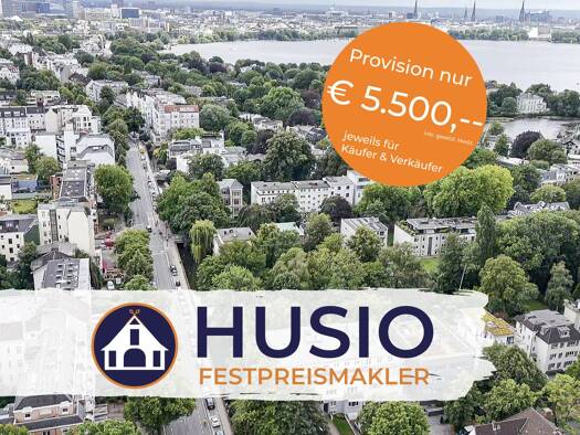 Wohnung zum Kauf 539.000 € 2 Zimmer 54,6 m² 2. Geschoss Uhlenhorst Nord 22085