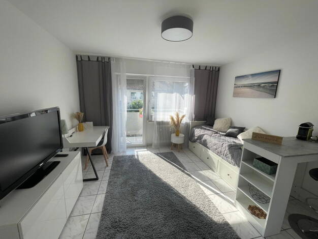 WG-Zimmer zur Miete Wohnen auf Zeit 650 € 22 m² 1. Geschoss frei ab 15.08.2025 Martin-Buberstr. 60 Woogsviertel Darmstadt 64287