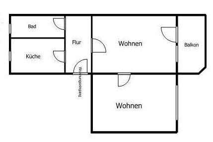 Wohnung zur Miete 255 € 2 Zimmer 49 m²<br/>Wohnfläche 3.<br/>Geschoss Georg-Friedrich-Händel-Str. 5 Markneukirchen Markneukirchen 08258