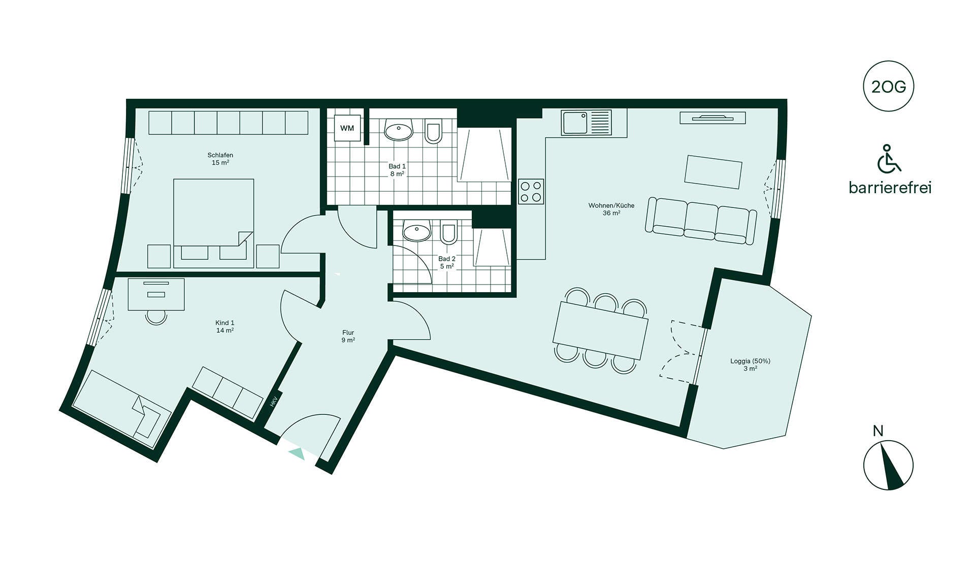 Wohnung zum Kauf provisionsfrei 490.990 € 3 Zimmer 89,7 m²<br/>Wohnfläche 2.<br/>Geschoss Georg-Klingenberg-Straße 13 Karlshorst Berlin 10318