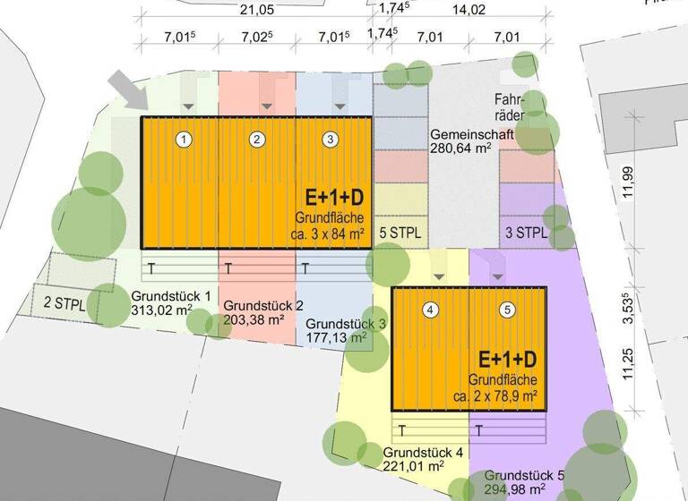 Grundstück zum Kauf provisionsfrei 169.000 € 313 m² Grundstück Frabertsham Obing 83119
