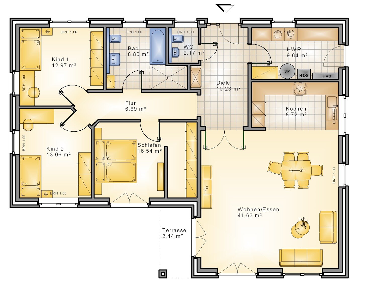 Einfamilienhaus zum Kauf 391.000 € 5 Zimmer 133 m²<br/>Wohnfläche 602 m²<br/>Grundstück Bockhorn Bockhorn 26345