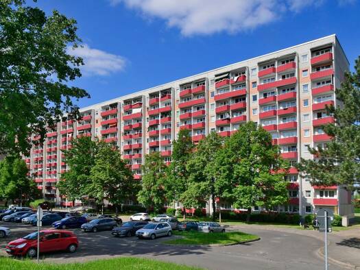 Studio zur Miete 230 € 1 Zimmer 31,3 m² 9. Geschoss Warschauer Straße 9 Berliner Platz Erfurt 99089
