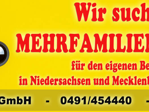 Mehrfamilienhaus zum Kauf als Kapitalanlage geeignet 1 m² Leer 26789