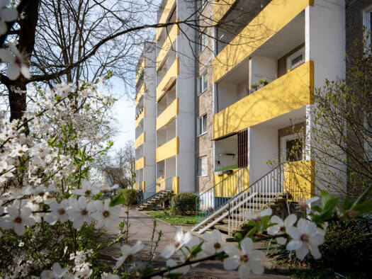 Wohnung zur Miete 305 € 3 Zimmer 56,7 m² 1. Geschoss frei ab 01.12.2026 Wolfgang-Borchert-Straße 59 Westliche Neustadt Halle (Saale) 06126