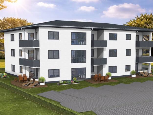Terrassenwohnung zur Miete - Erstbezug 1.648 € 4 Zimmer 103 m² 2 Geschosse frei ab 01.06.2027 Knieper Nord Stralsund 18435
