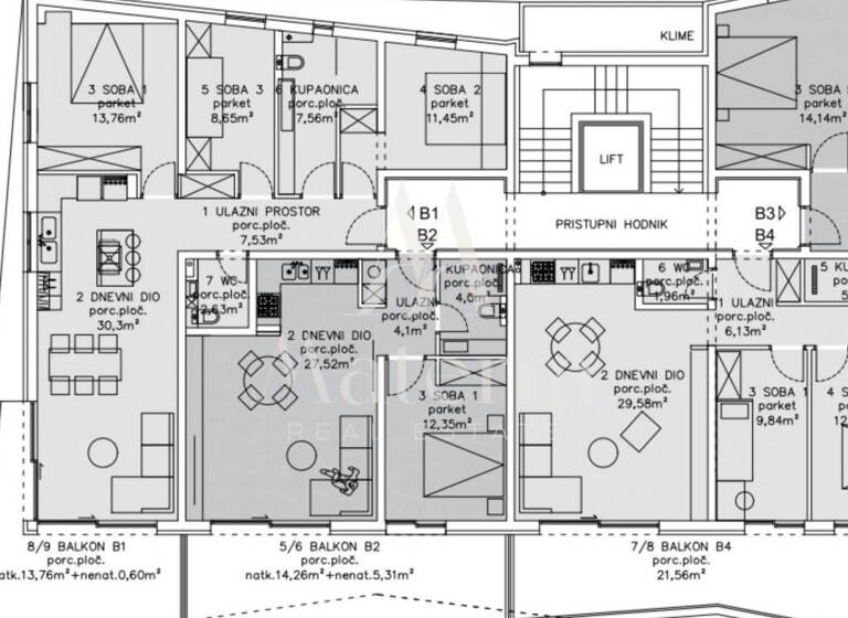 Wohnung zum Kauf 390.000 € 4 Zimmer 97 m² 1. Geschoss Primosten Primosten