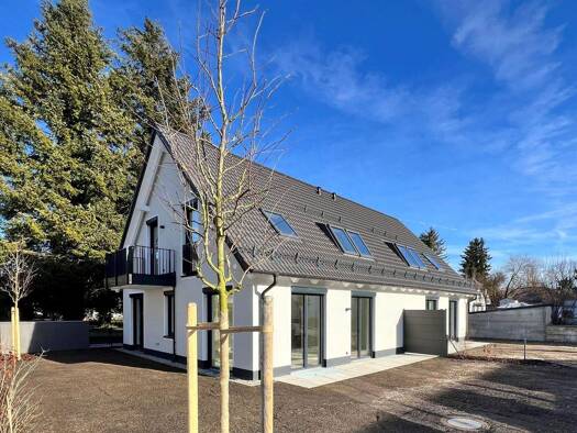 Doppelhaushälfte zum Kauf - Erstbezug provisionsfrei 1.299.000 € 5 Zimmer 132 m² 290 m² Grundstück frei ab sofort Schneeglöckchenstraße 130 Feldmoching-Hasenbergl München 80995