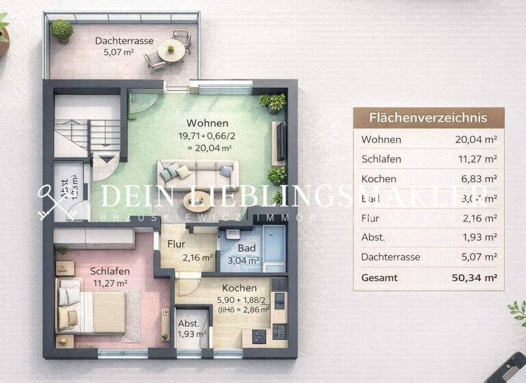 Wohnung zum Kauf 109.000 € 2 Zimmer 50 m² Rheydt-West Mönchengladbach 41239