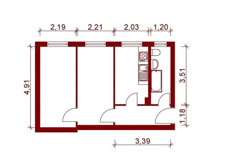 Wohnung zur Miete 316 € 2 Zimmer 37,1 m² EG Willy-Brandt-Str. 27 Uchtspringe Stendal OT Uchtspringe 39576