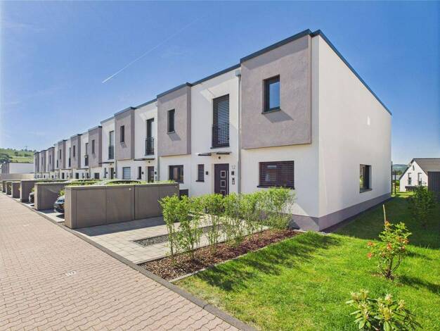Reihenmittelhaus zum Kauf - Neubau provisionsfrei 689.500 € 4 Zimmer 130,2 m² 216,8 m² Grundstück Gerd-Schaeidt-Straße Tarforst Trier 54296