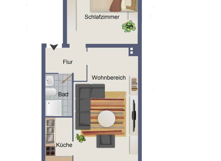 Wohnung zum Kauf 189.000 € 2 Zimmer 47 m² Borgfelde Hamburg / Borgfelde 20535