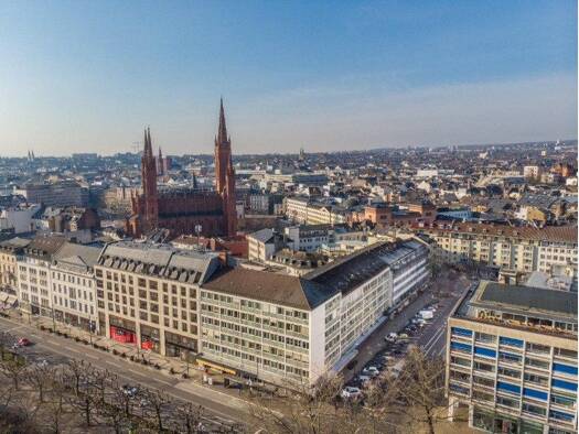 Bürofläche zur Miete provisionsfrei 15 € 312 m² Bürofläche teilbar ab 132 m² Wiesbaden Westend, Bleichstraße 65183