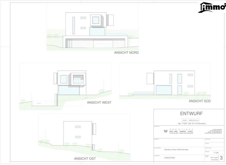 Einfamilienhaus zum Kauf 986.000 € 390 m² Grundstück Grinzens 6095
