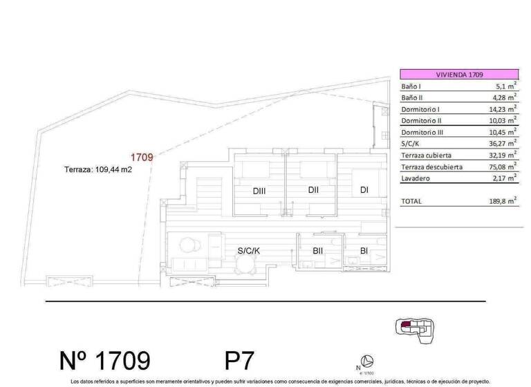Penthouse zum Kauf - Erstbezug provisionsfrei 329.990 € 4 Zimmer 80 m² San Miguel de Salinas
