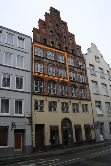 Wohnung zum Kauf provisionsfrei 155.000 € 3,5 Zimmer 130 m² frei ab sofort Beckergrube Innenstadt Lübeck 23552