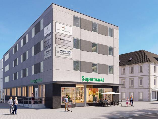 Bürogebäude zum Kauf provisionsfrei 2.490.000 € 1.140 m² Bürofläche Innenstadt Reutlingen 72764