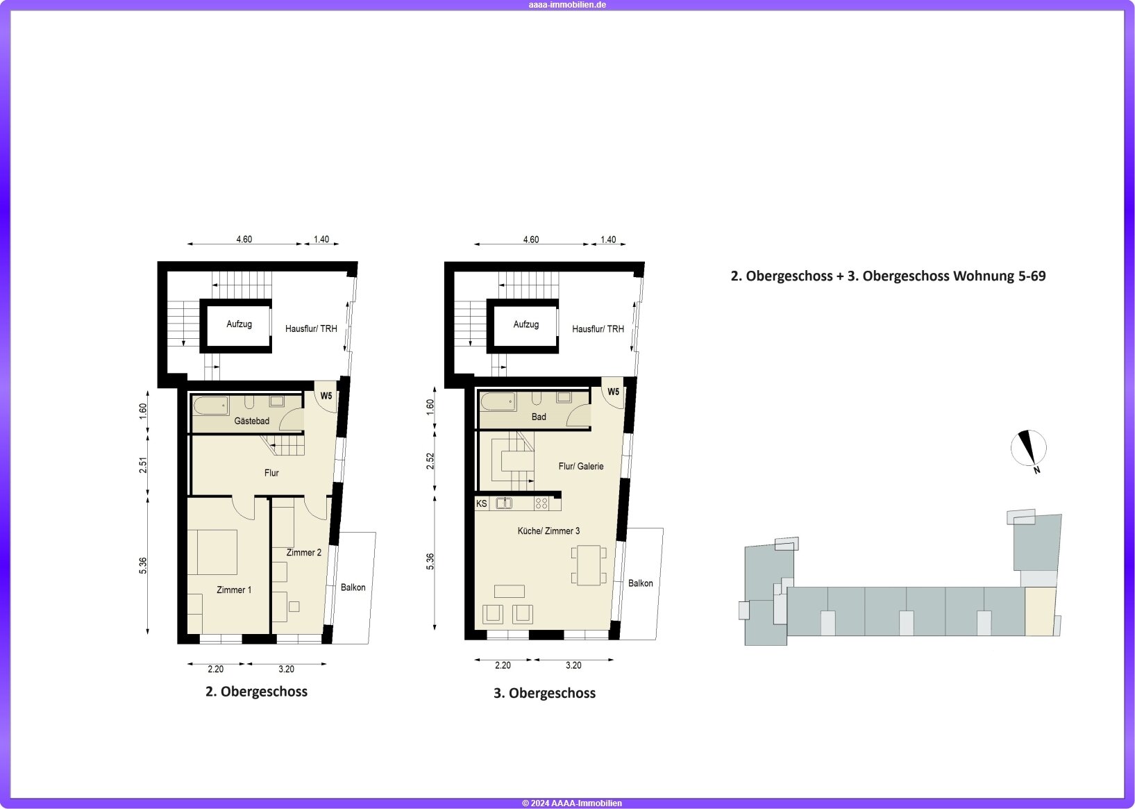 Maisonette zum Kauf 870.000 € 3 Zimmer 116,7 m²<br/>Wohnfläche 23.<br/>Geschoss Friedrichshain Berlin 10243